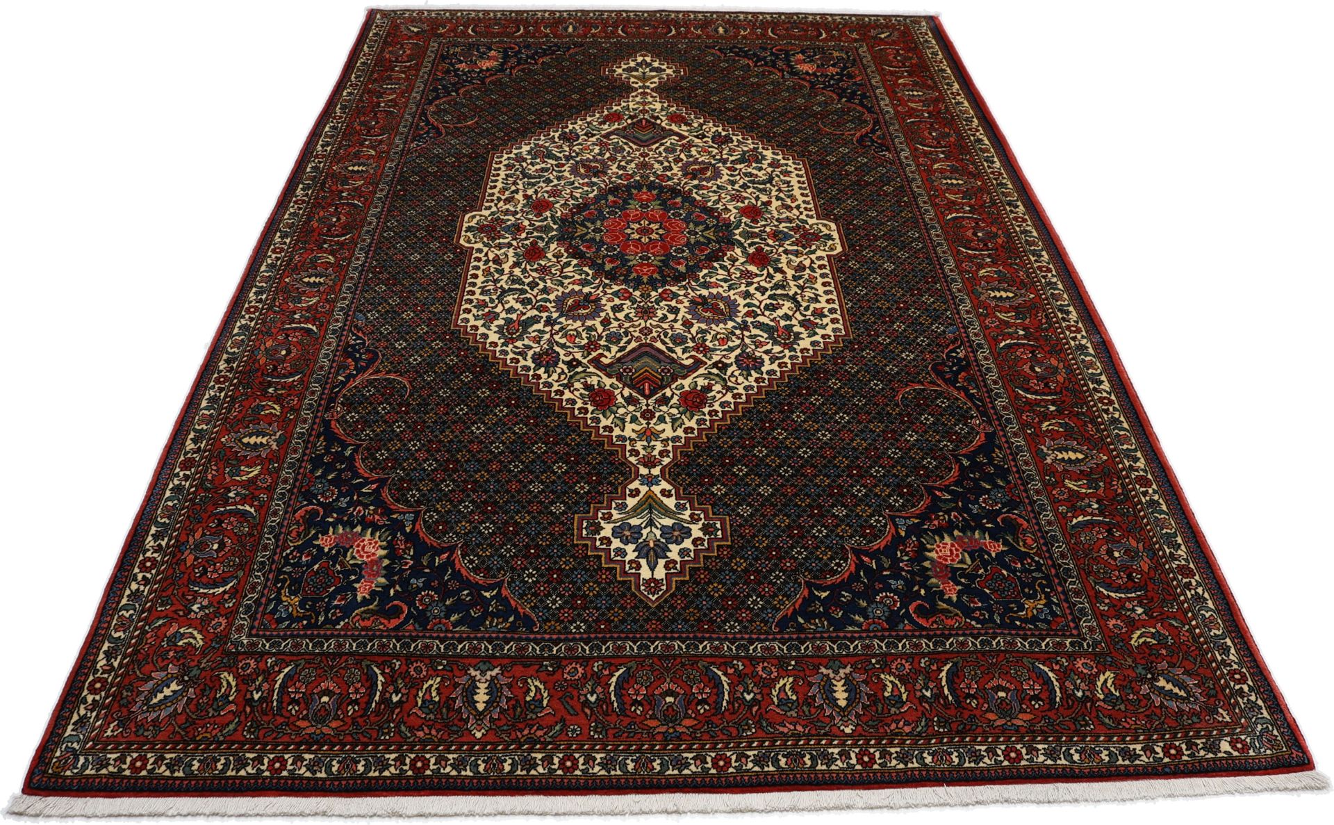 Handgeknüpfter Bakhtiari Perserteppich 208 × 300 cm
