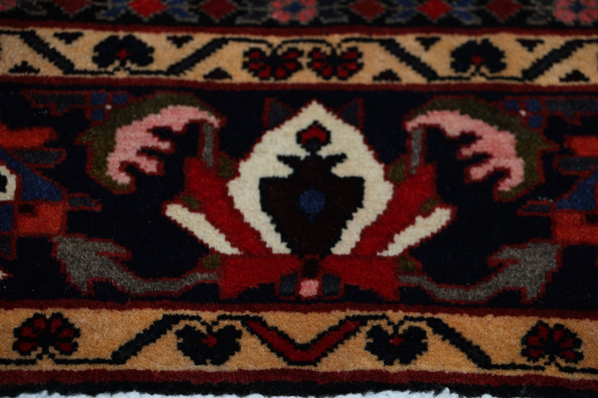 Bakhtiari Perserteppich 217 × 317 cm aus Wolle, handgeknüpft