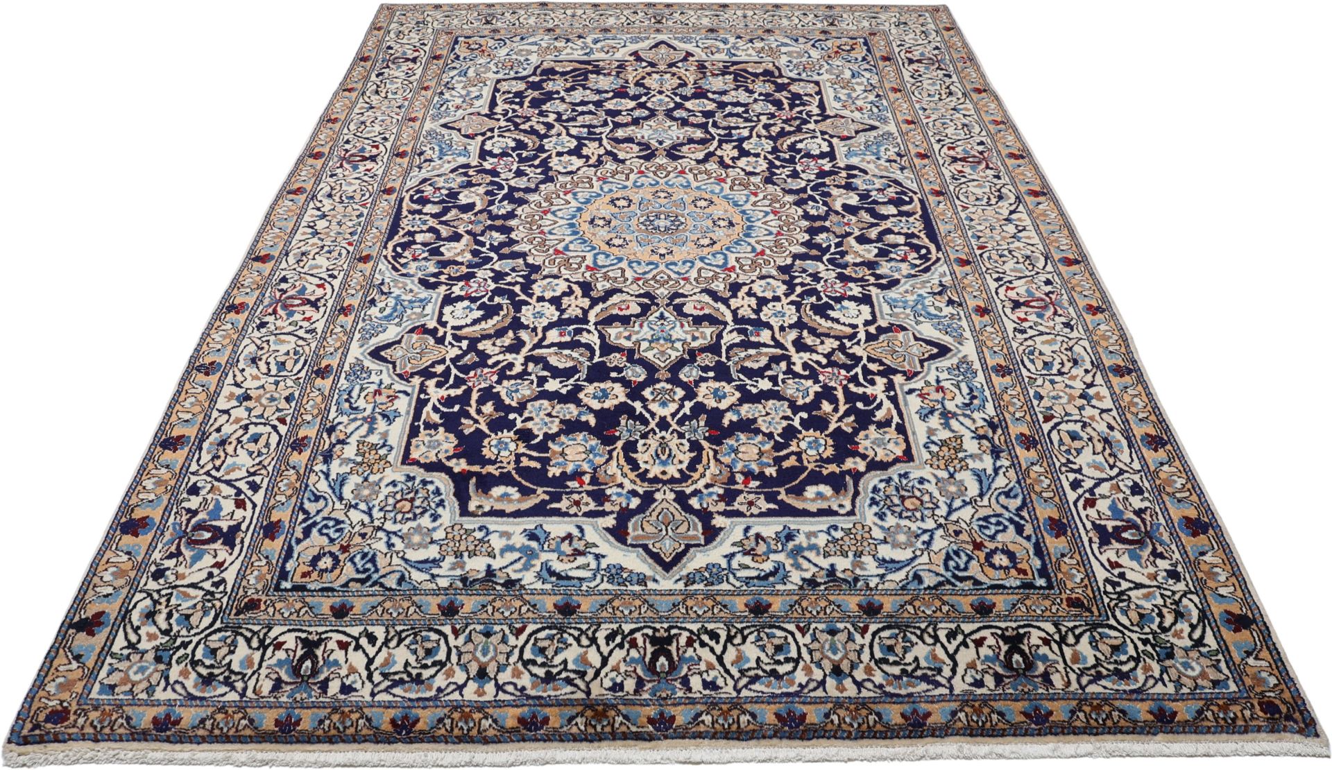 perserteppich-nain-195-x-285-cm-schurwolle-handgeknupft-exklusiv-1 Nain Perserteppich 195 × 285 cm aus Wolle, handgeknüpft