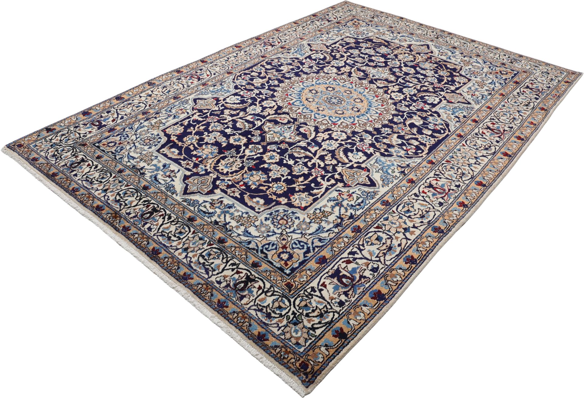 perserteppich-nain-195-x-285-cm-schurwolle-handgeknupft-exklusiv-2 Nain Perserteppich 195 × 285 cm aus Wolle, handgeknüpft
