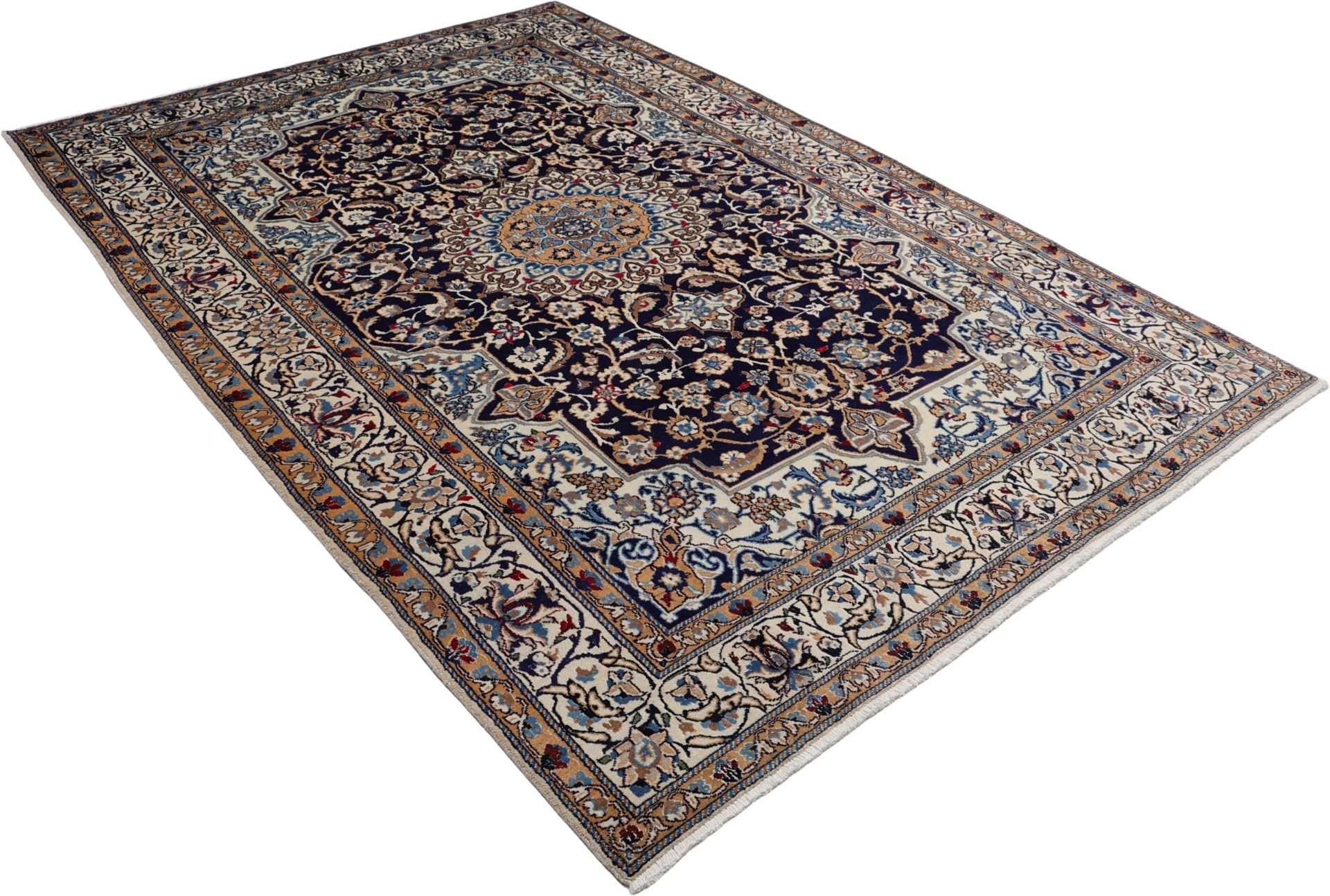 perserteppich-nain-195-x-285-cm-schurwolle-handgeknupft-exklusiv-3 Nain Perserteppich 195 × 285 cm aus Wolle, handgeknüpft