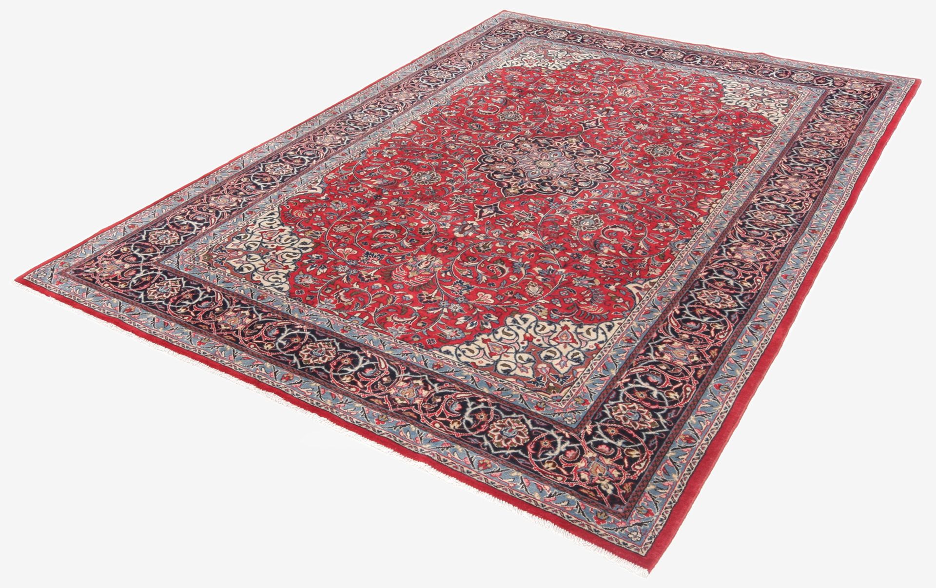 Handgeknüpfter Sarough Perserteppich, 210 × 312 cm, Wolle
