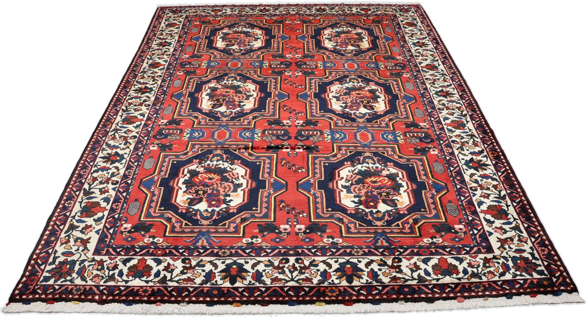 Bakhtiari Perserteppich 220 × 300 cm aus Wolle, handgeknüpft