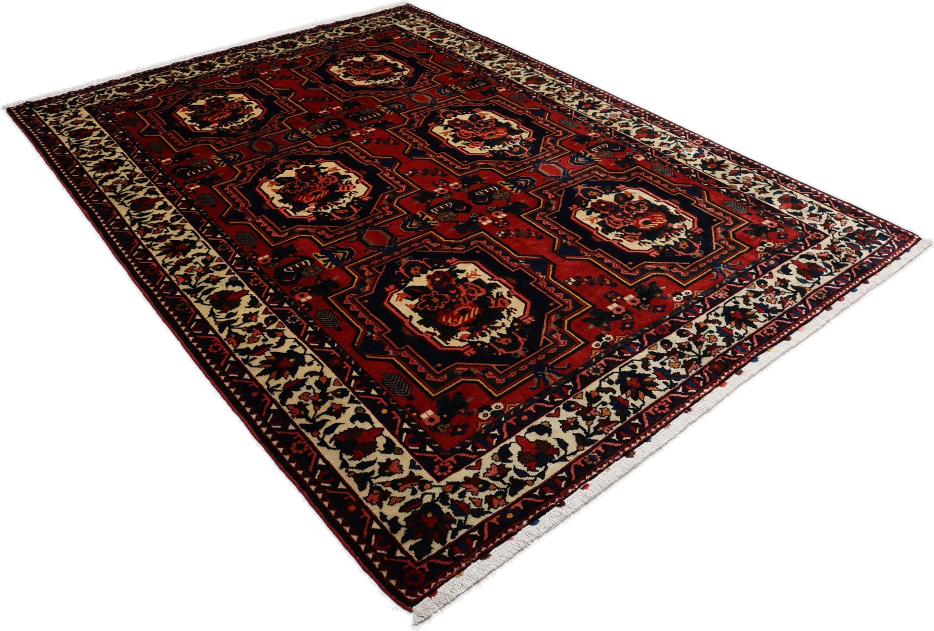 Bakhtiari Perserteppich 220 × 300 cm aus Wolle, handgeknüpft