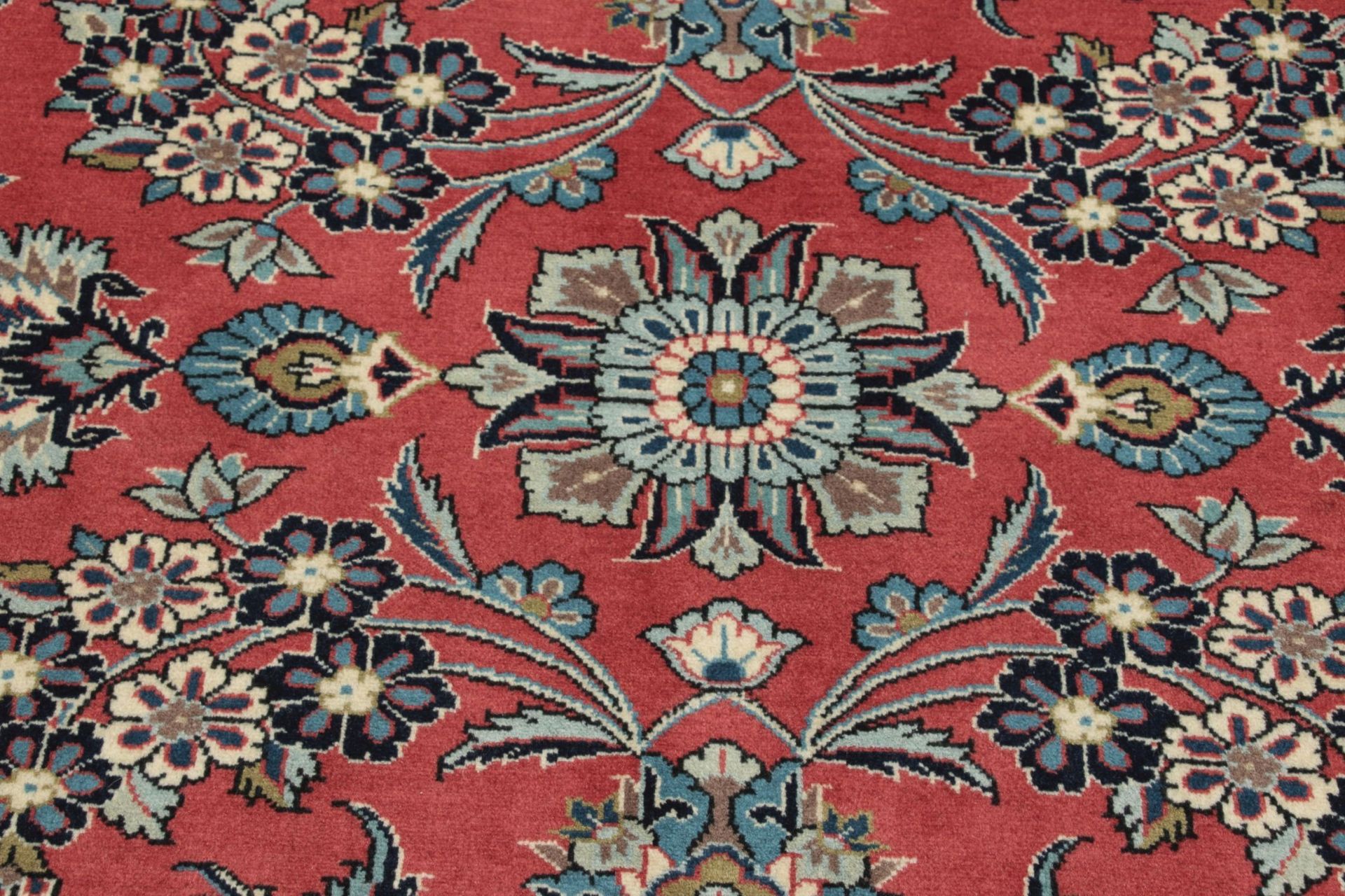 Kashan Perserteppich 202 × 294 cm aus Wolle, handgeknüpft