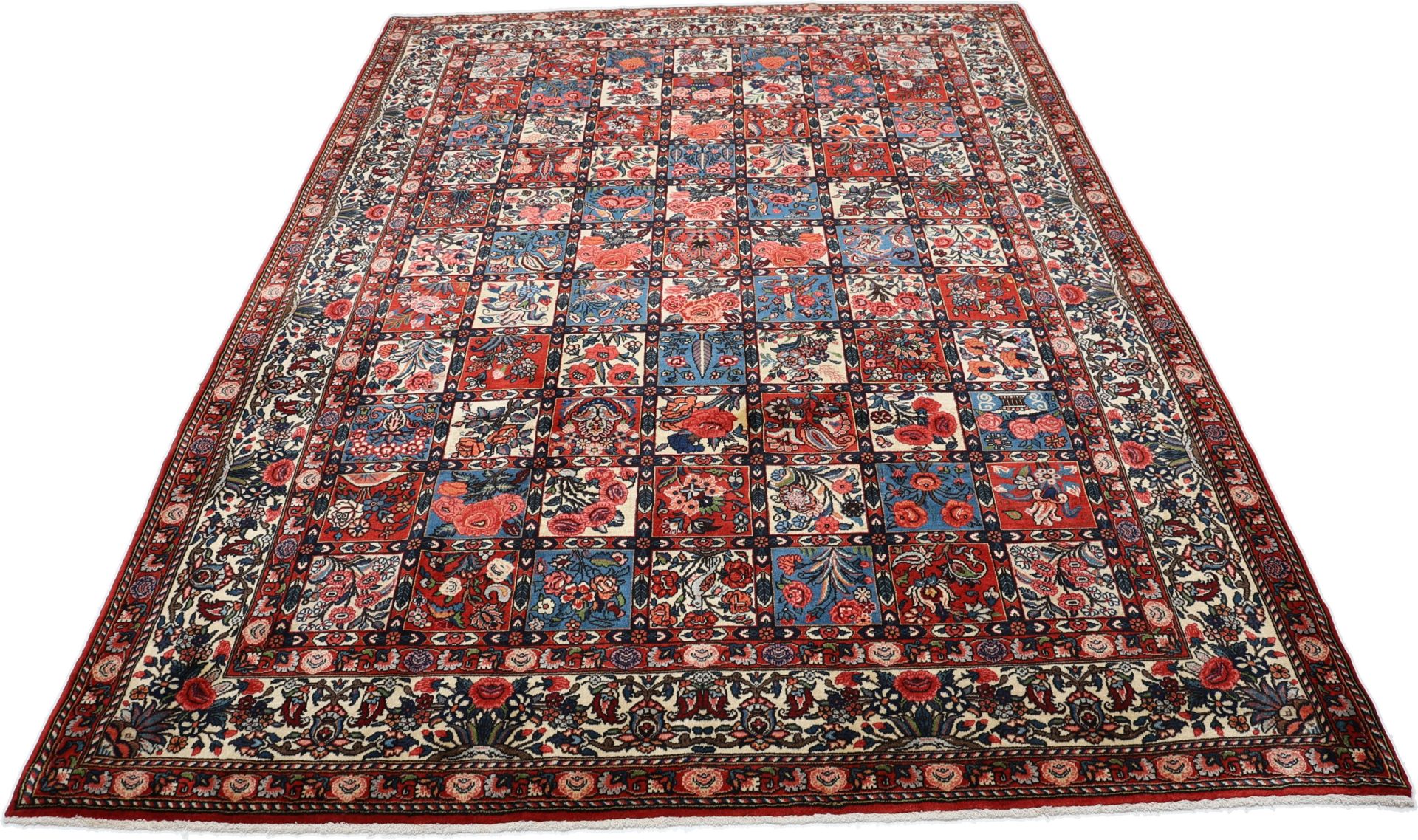 Bakhtiari Perserteppich aus Iran, 210 × 295 cm