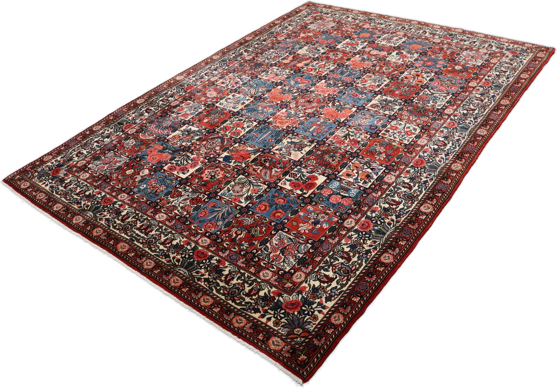 Bakhtiari Perserteppich aus Iran, 210 × 295 cm