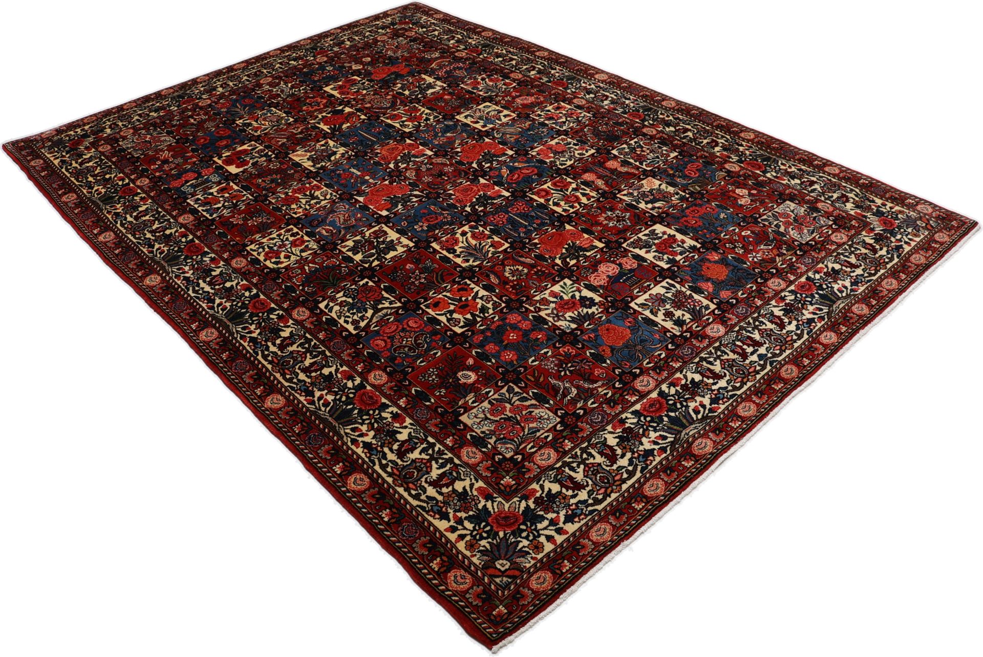 Bakhtiari Perserteppich aus Iran, 210 × 295 cm
