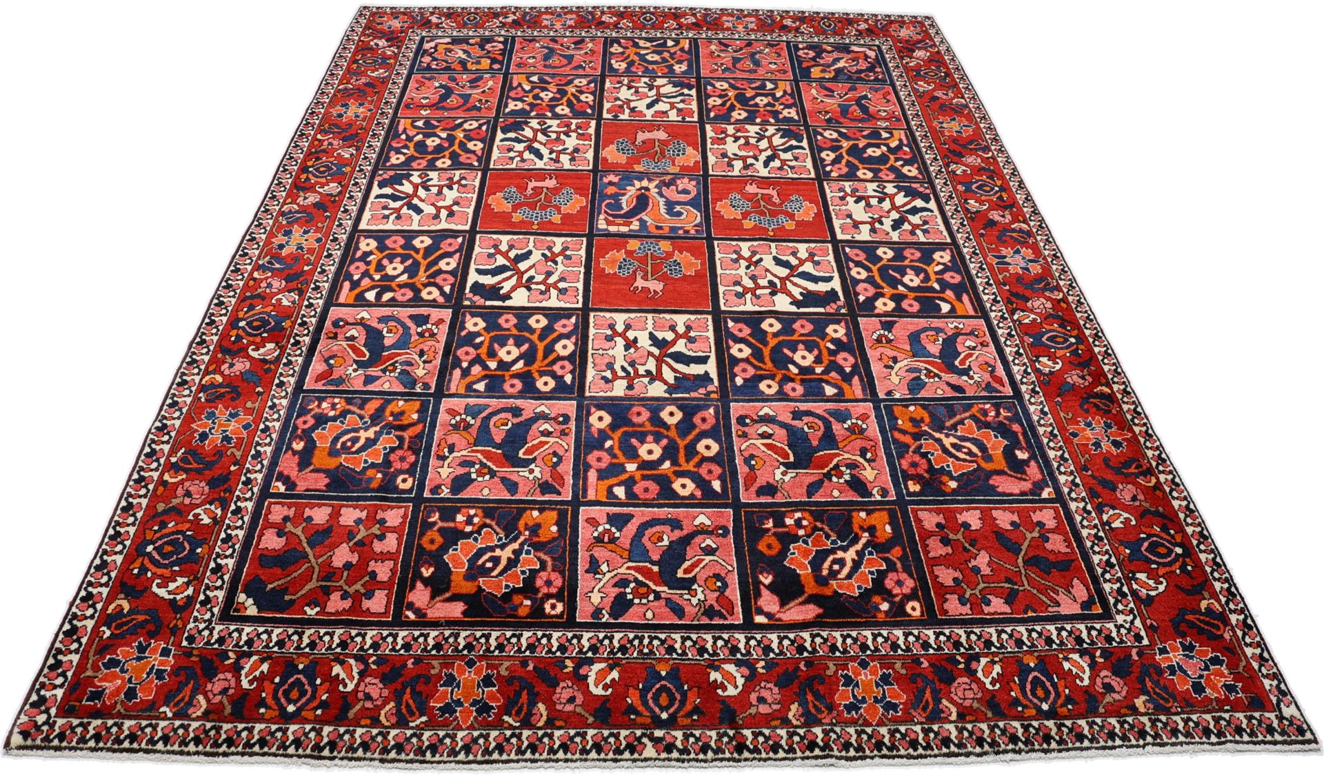 Handgeknüpfter Bakhtiari Perserteppich, 215 × 300 cm, Wolle