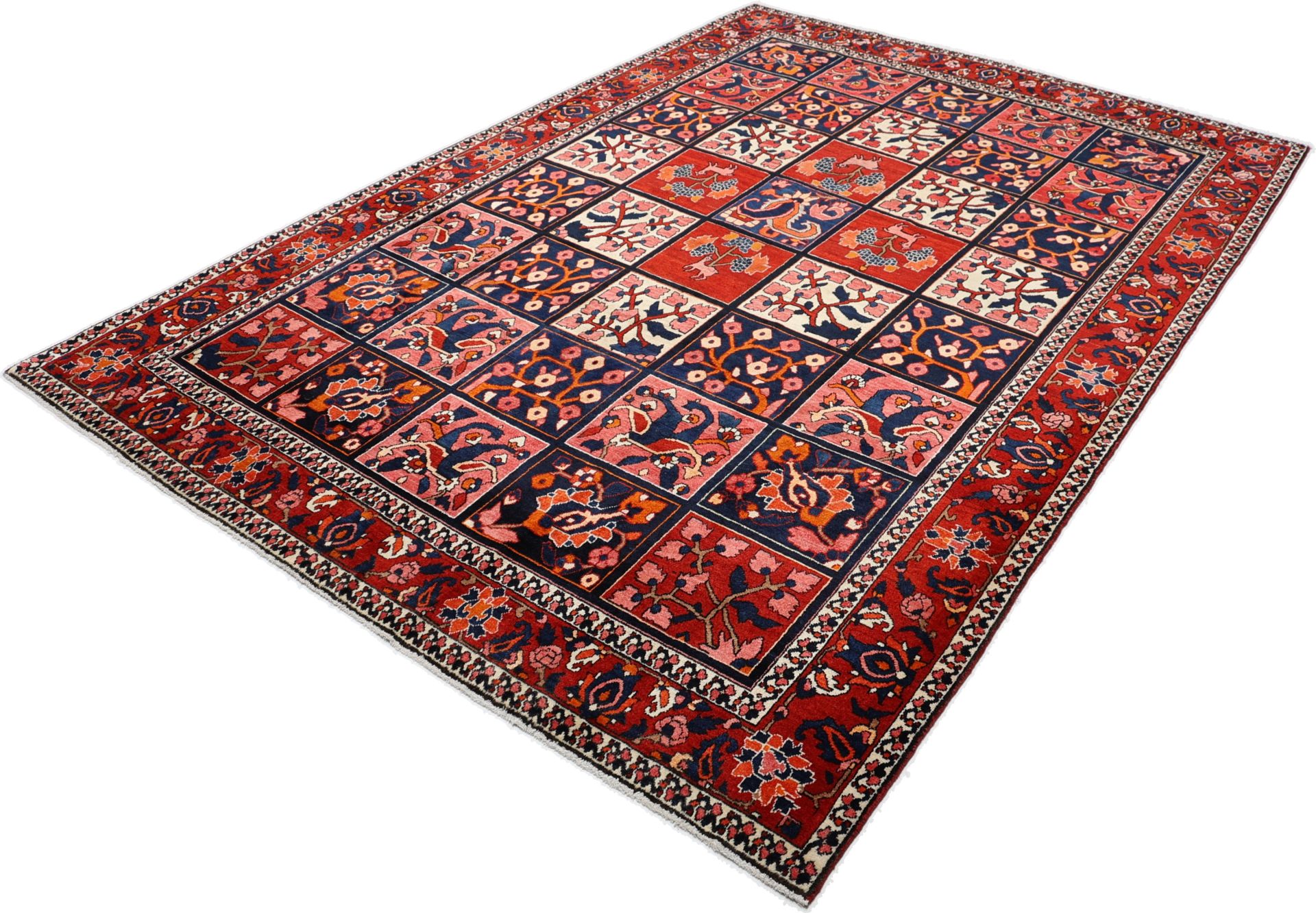 Handgeknüpfter Bakhtiari Perserteppich, 215 × 300 cm, Wolle