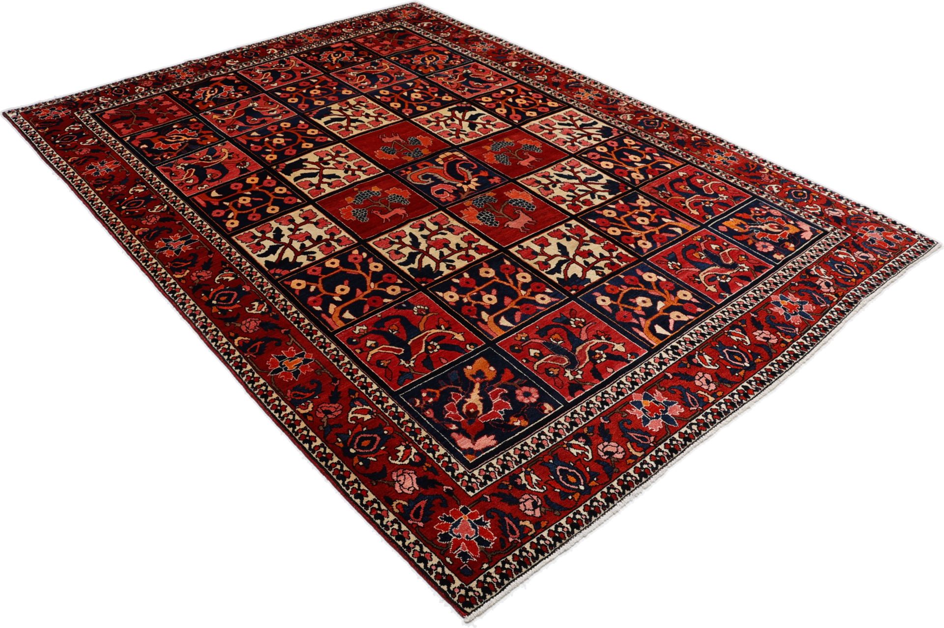 Handgeknüpfter Bakhtiari Perserteppich, 215 × 300 cm, Wolle