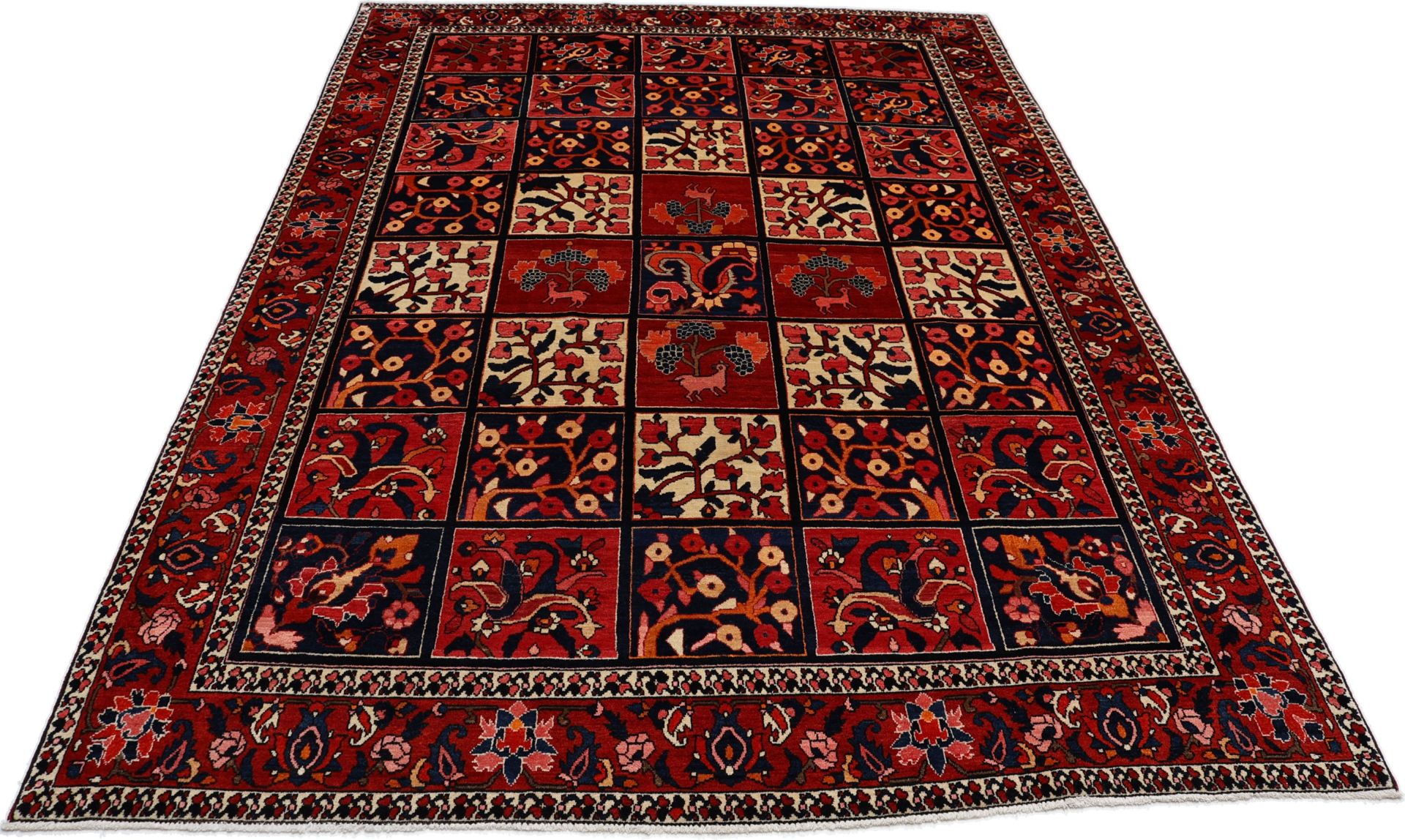 Handgeknüpfter Bakhtiari Perserteppich, 215 × 300 cm, Wolle