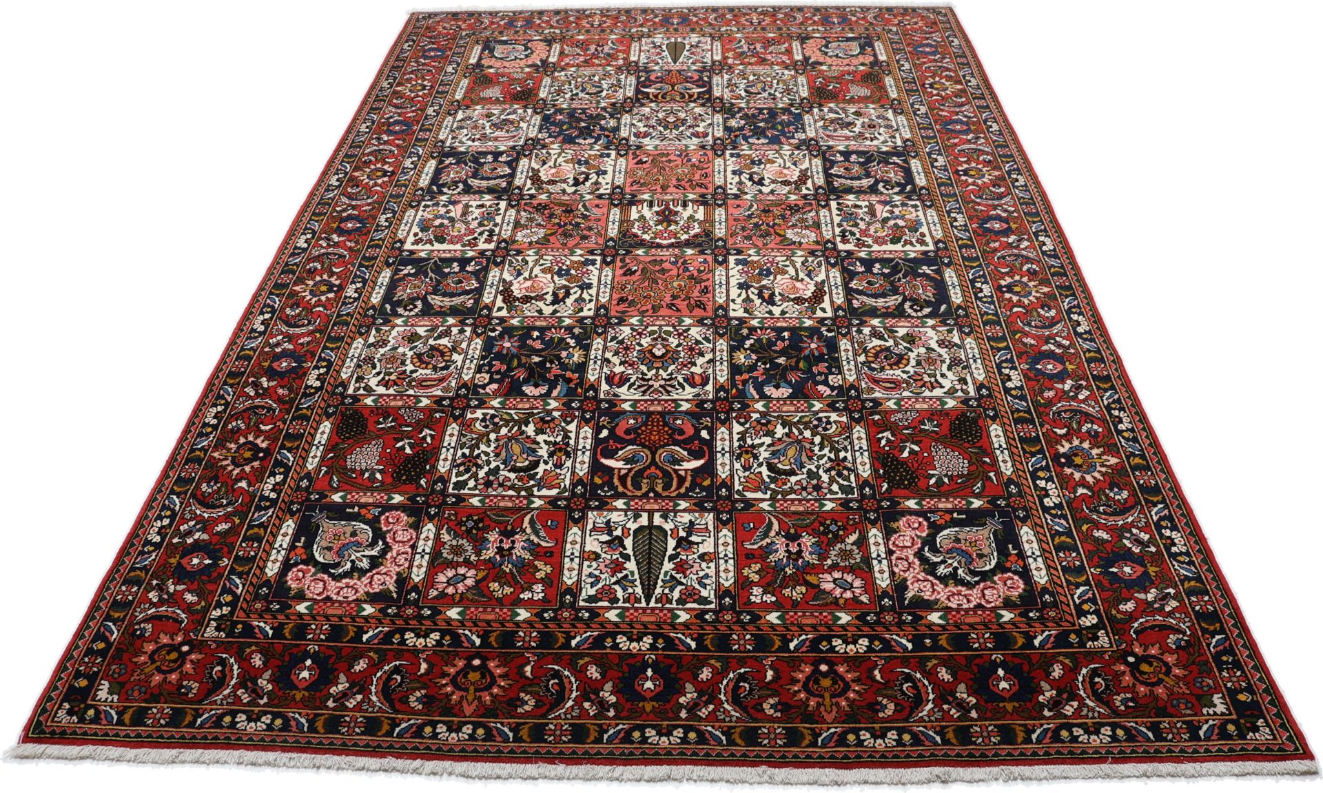 Handgeknüpfter Bakhtiari Perserteppich, 207 × 320 cm, Wolle
