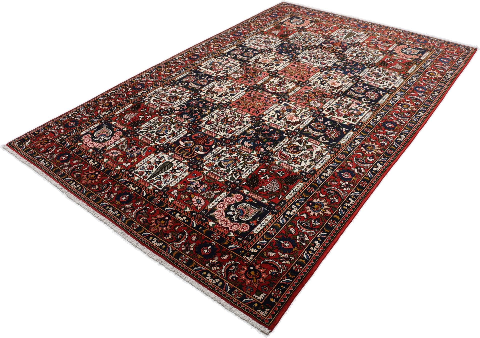 Handgeknüpfter Bakhtiari Perserteppich, 207 × 320 cm, Wolle