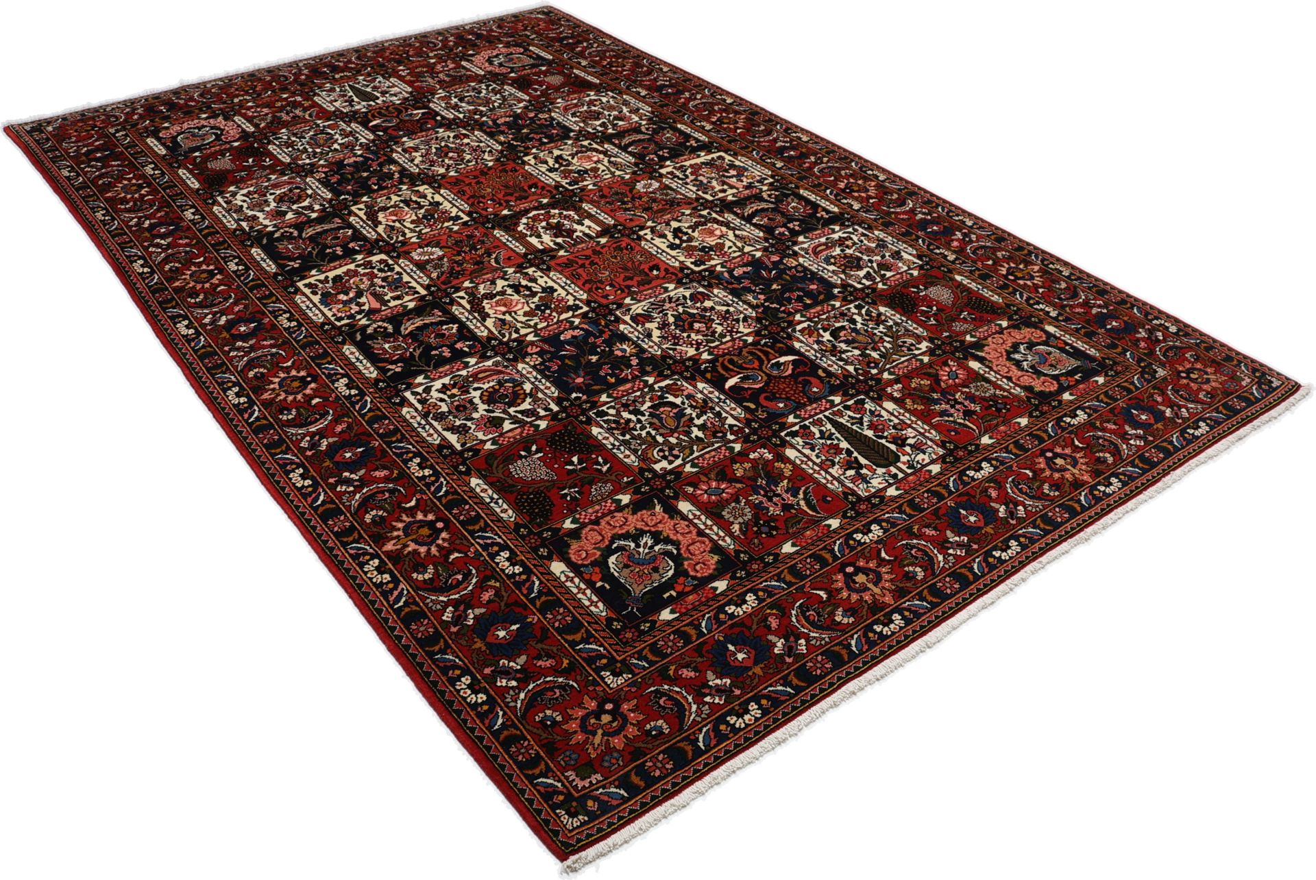 Handgeknüpfter Bakhtiari Perserteppich, 207 × 320 cm, Wolle