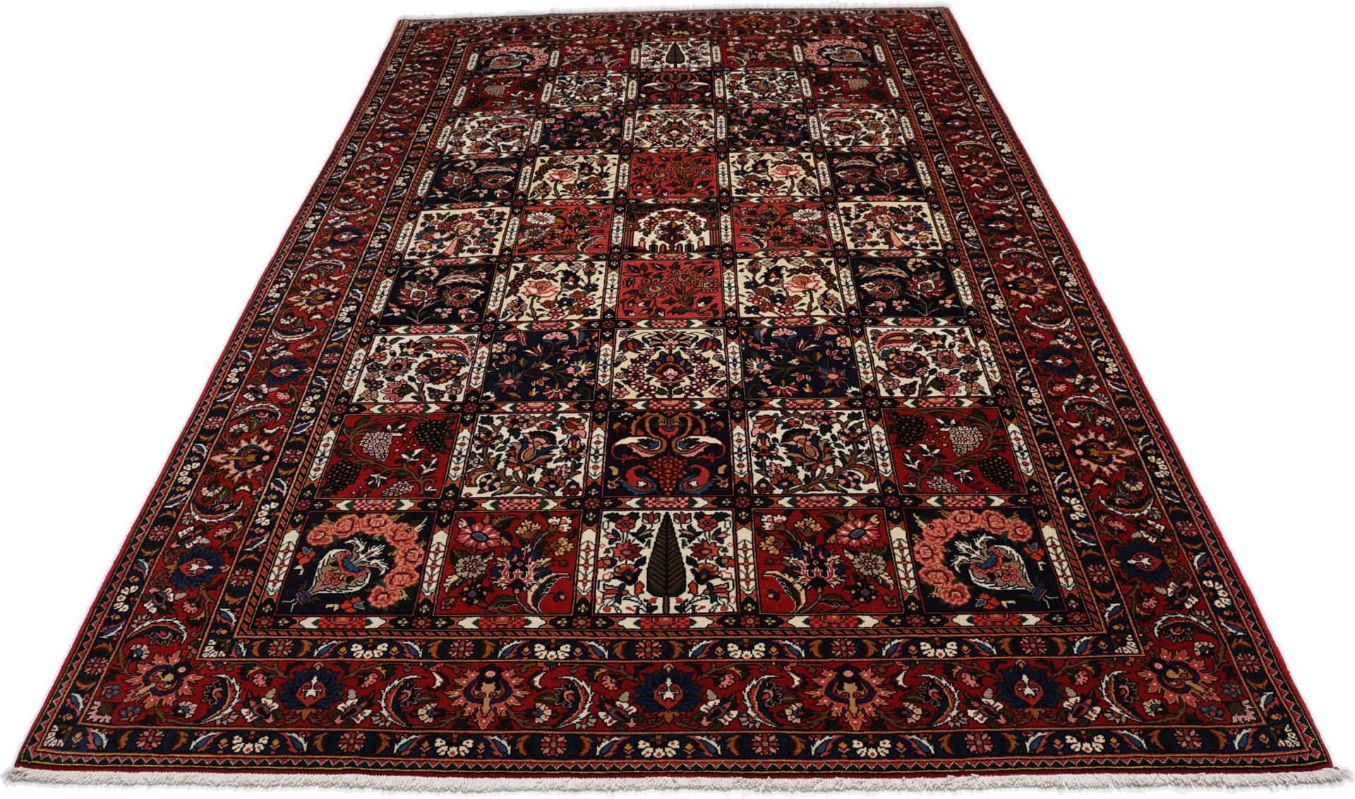 Handgeknüpfter Bakhtiari Perserteppich, 207 × 320 cm, Wolle