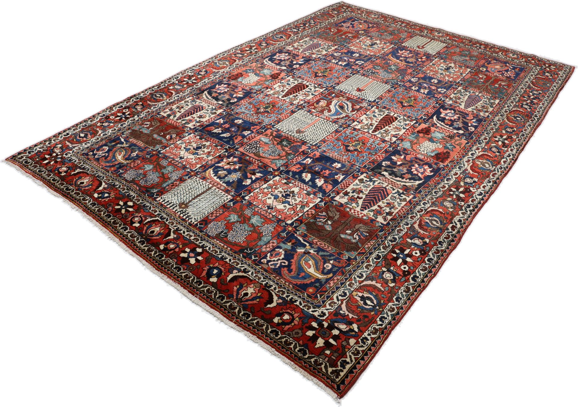 Handgeknüpfter Bakhtiari Perserteppich 210 × 312 cm