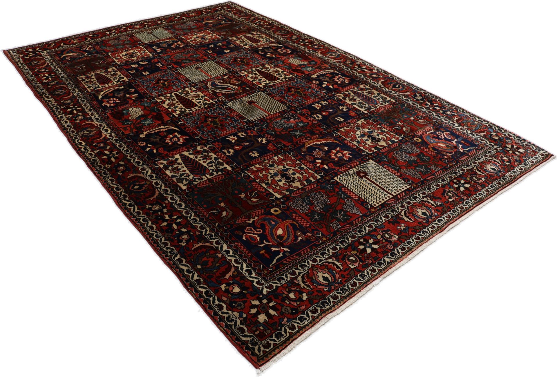 Handgeknüpfter Bakhtiari Perserteppich 210 × 312 cm