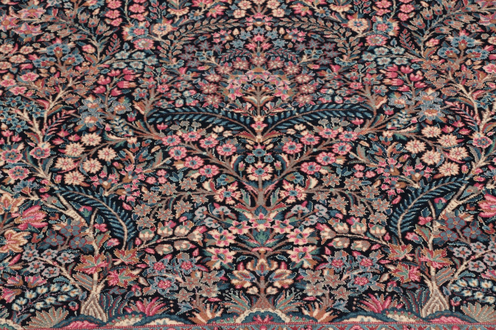 Handgeknüpfter Kerman Perserteppich, 205 × 305 cm, Wolle