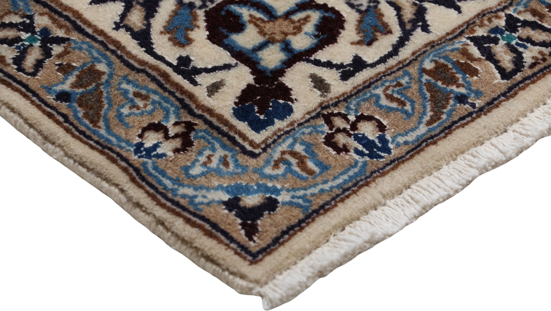 perserteppich-nain-198-x-298-cm-schurwolle-handgeknupft-exklusiv-5 Nain Perserteppich aus Iran, 198 × 298 cm