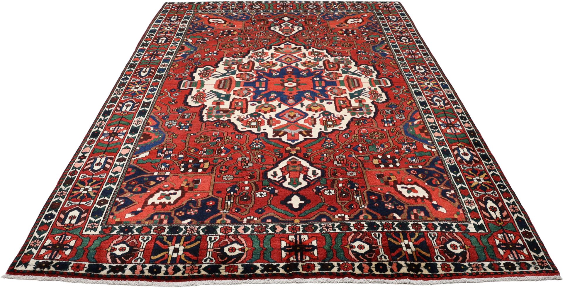 Handgeknüpfter Bakhtiari Perserteppich 224 × 310 cm
