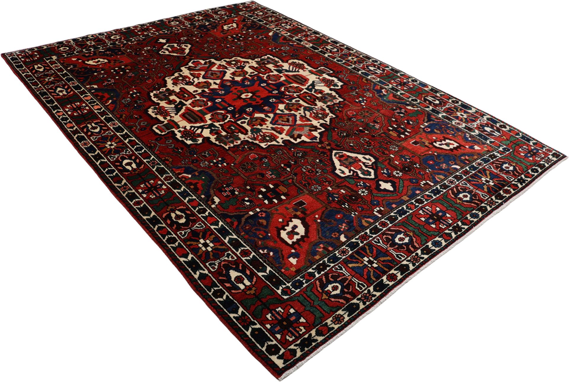 Handgeknüpfter Bakhtiari Perserteppich 224 × 310 cm