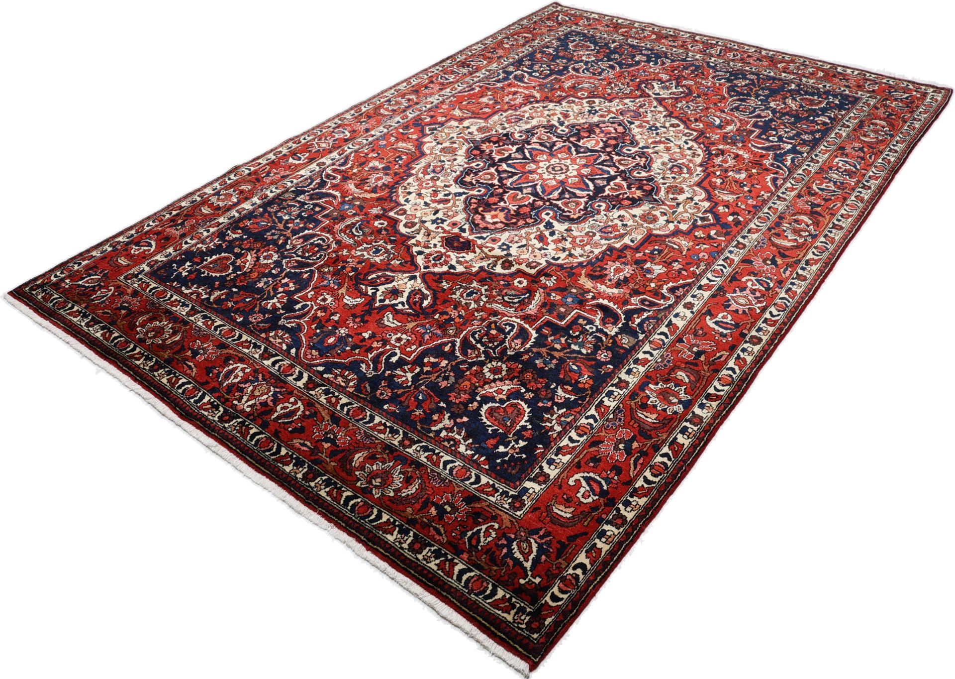 Bakhtiari Perserteppich aus Iran, 212 × 318 cm