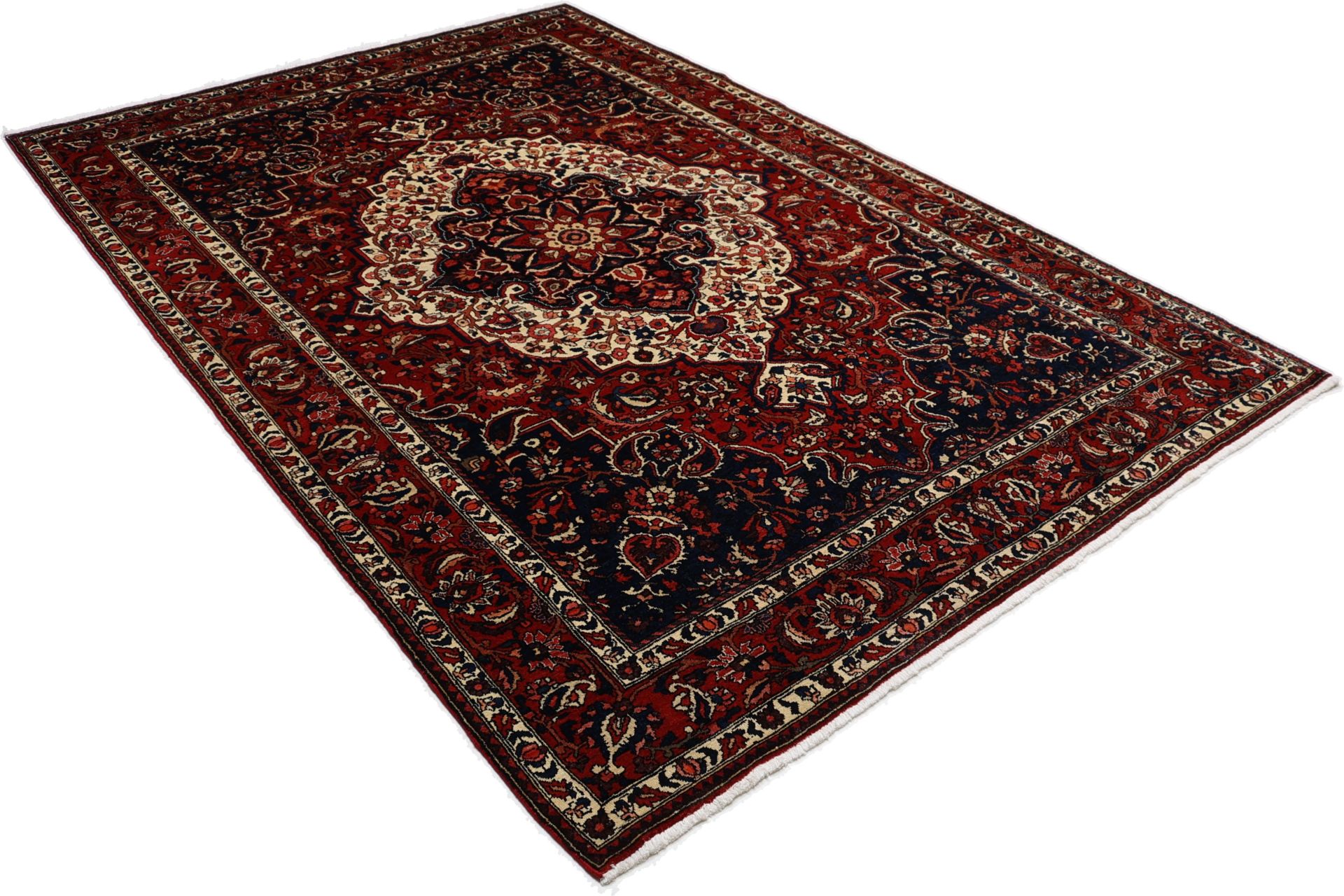 Bakhtiari Perserteppich aus Iran, 212 × 318 cm