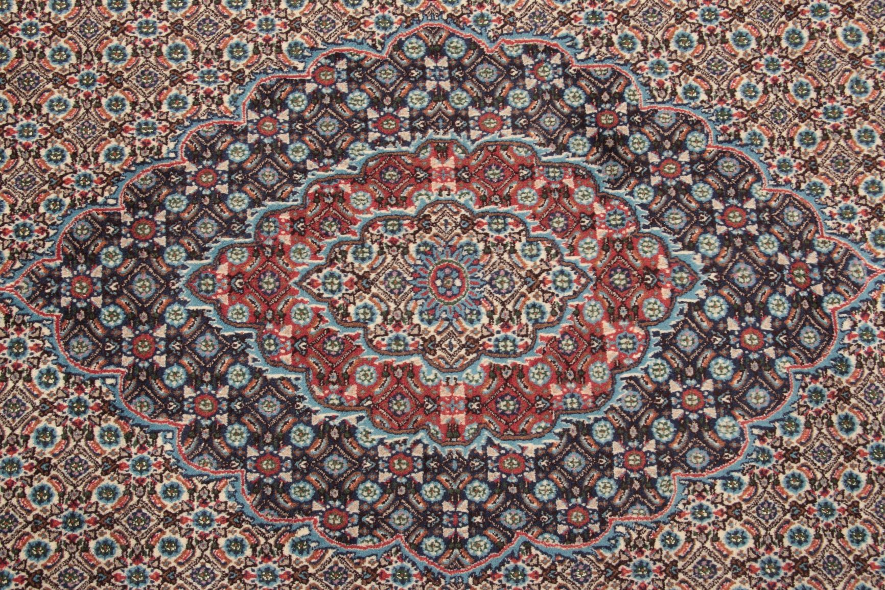 Handgeknüpfter Moud Perserteppich 200 × 290 cm