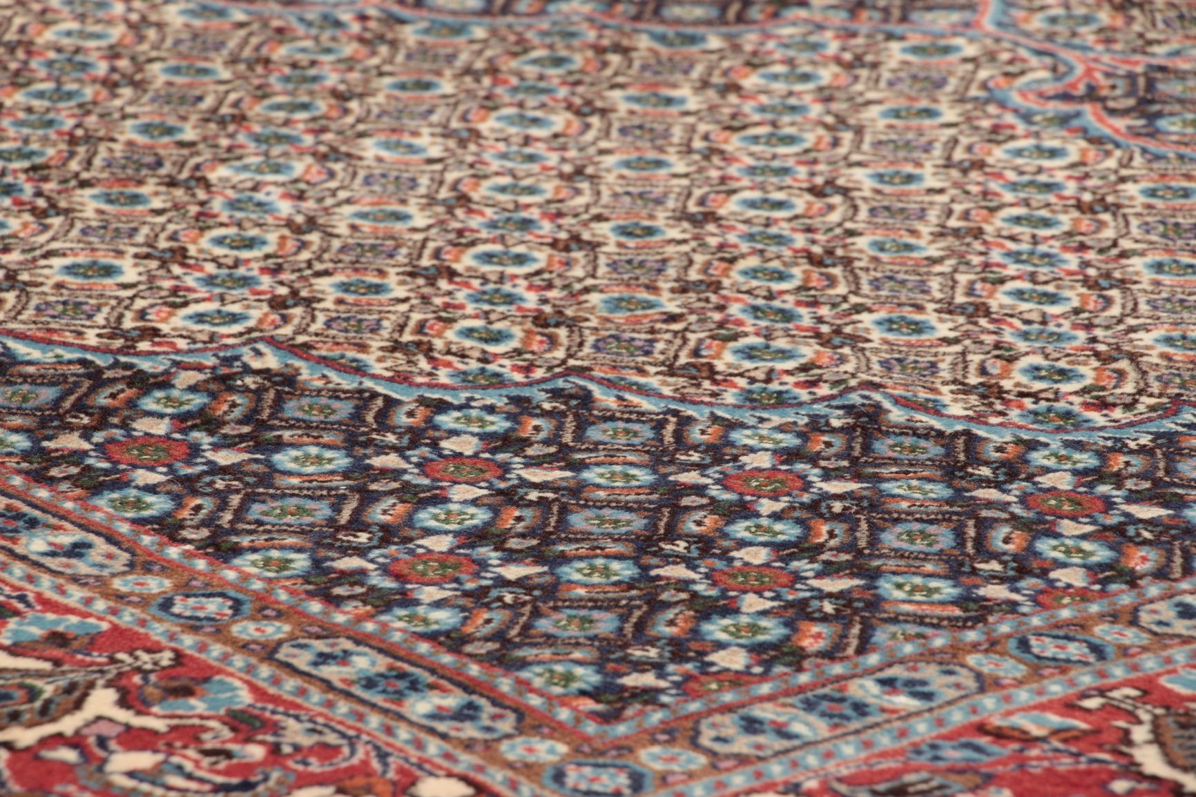 Handgeknüpfter Moud Perserteppich 200 × 290 cm