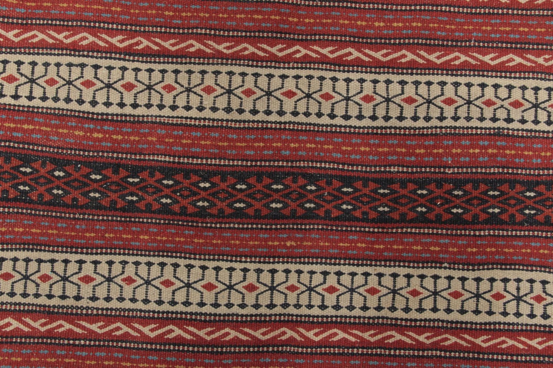 iran-kelim-195-x-300-cm-schurwolle-handgewebt-rustikal-2 Kelim Perserteppich 195 × 300 cm aus Wolle, handgewebt
