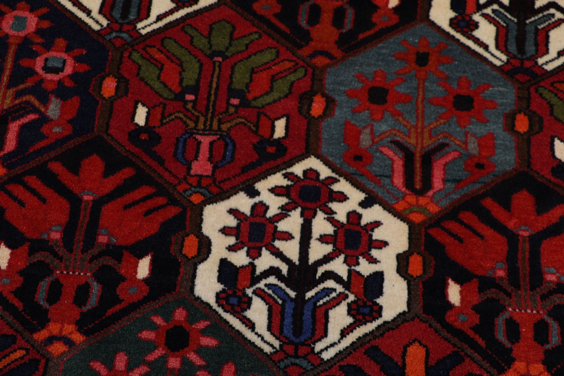 Handgeknüpfter Bakhtiari Perserteppich 208 × 306 cm