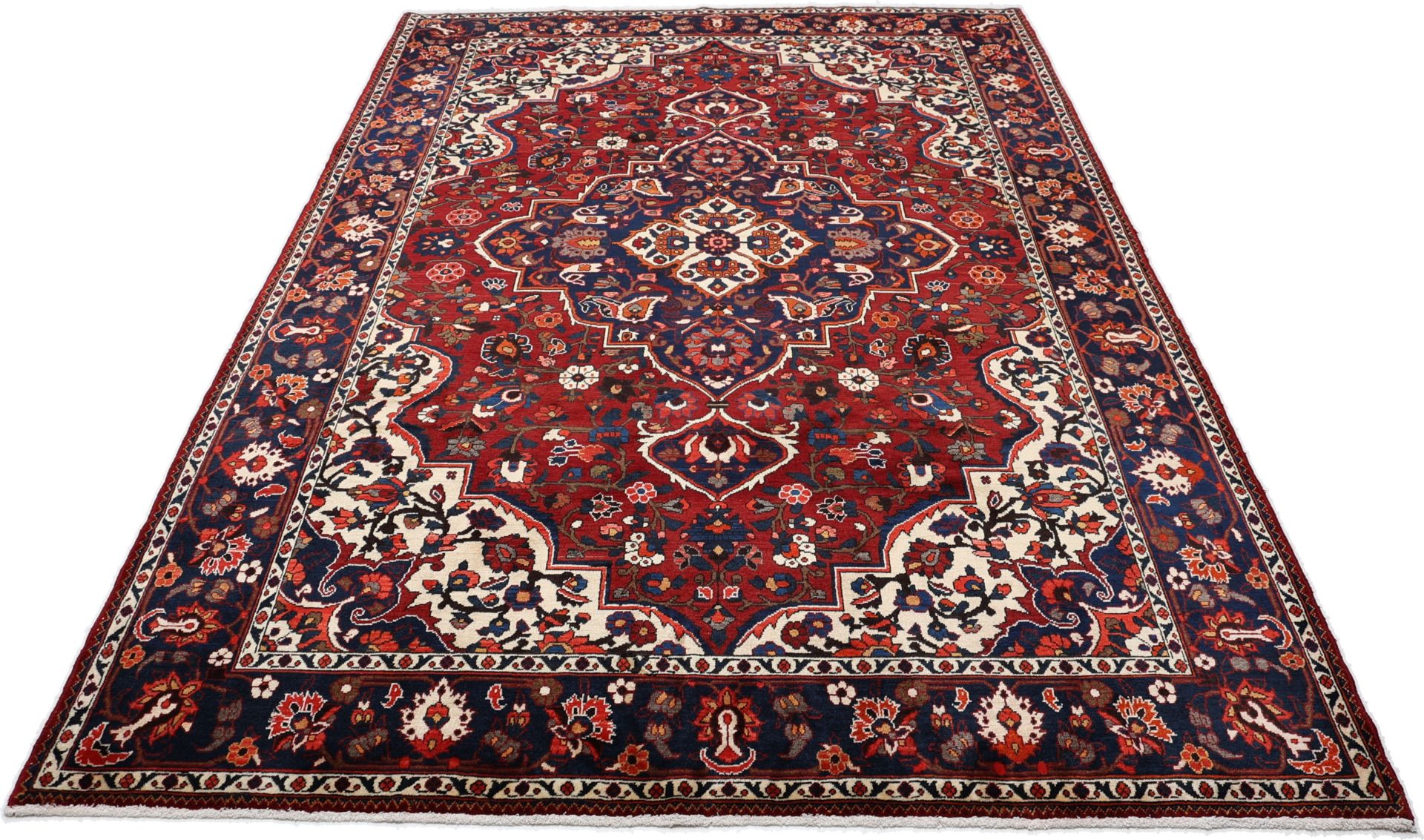 Handgeknüpfter Bakhtiari Perserteppich 210 × 310 cm