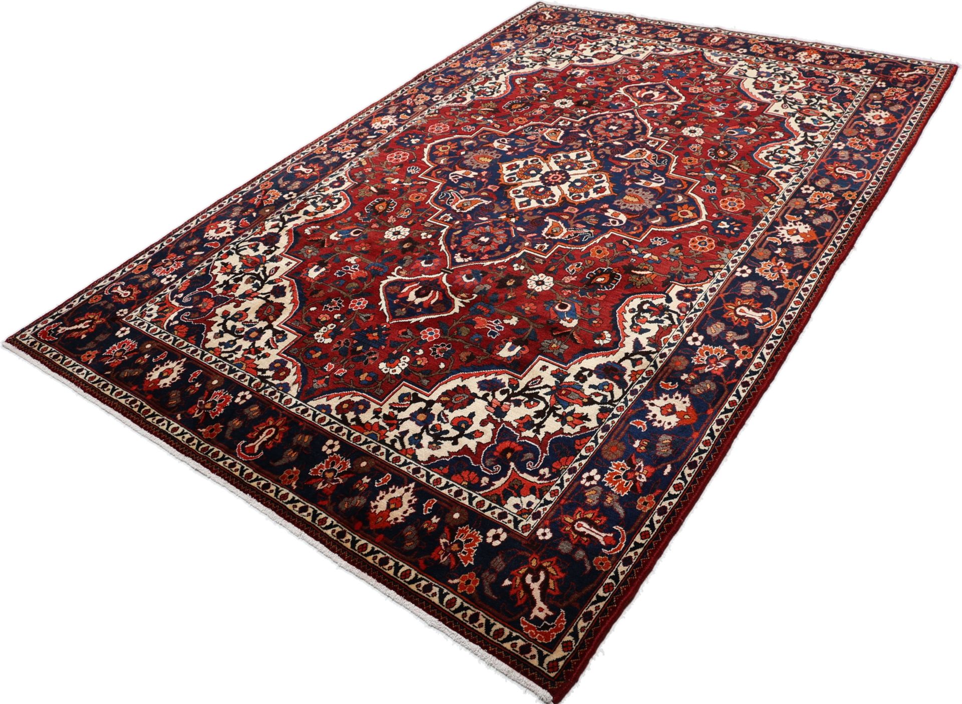 Handgeknüpfter Bakhtiari Perserteppich 210 × 310 cm