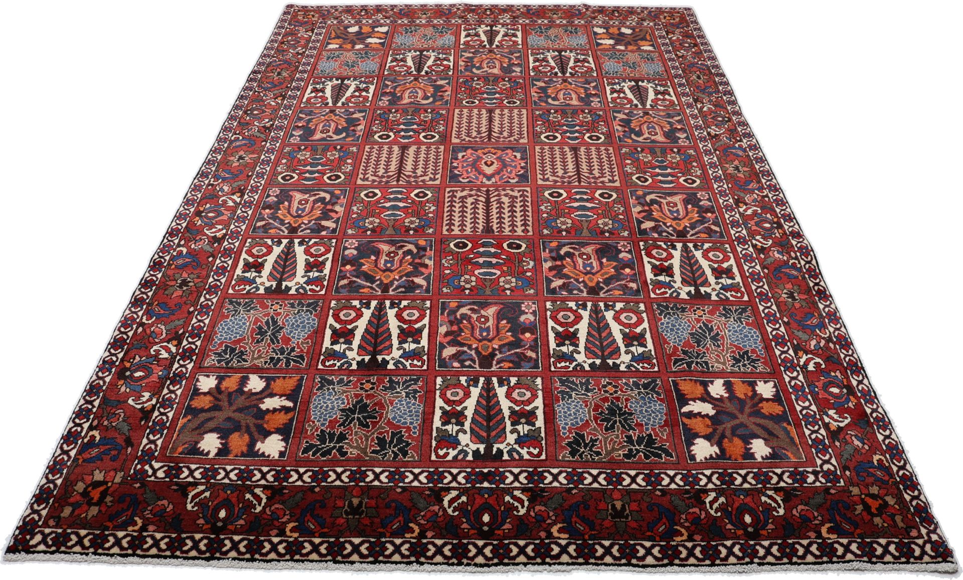 Handgeknüpfter Bakhtiari Perserteppich 197 × 315 cm