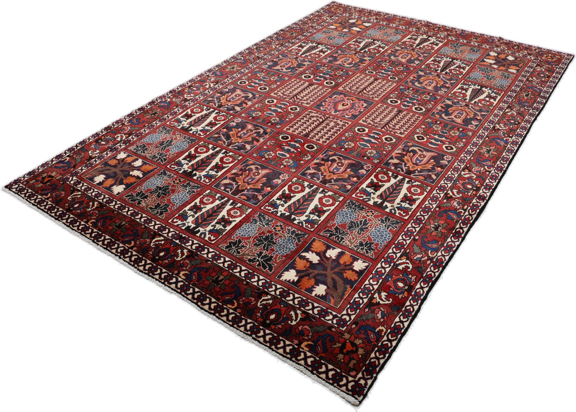 Handgeknüpfter Bakhtiari Perserteppich 197 × 315 cm