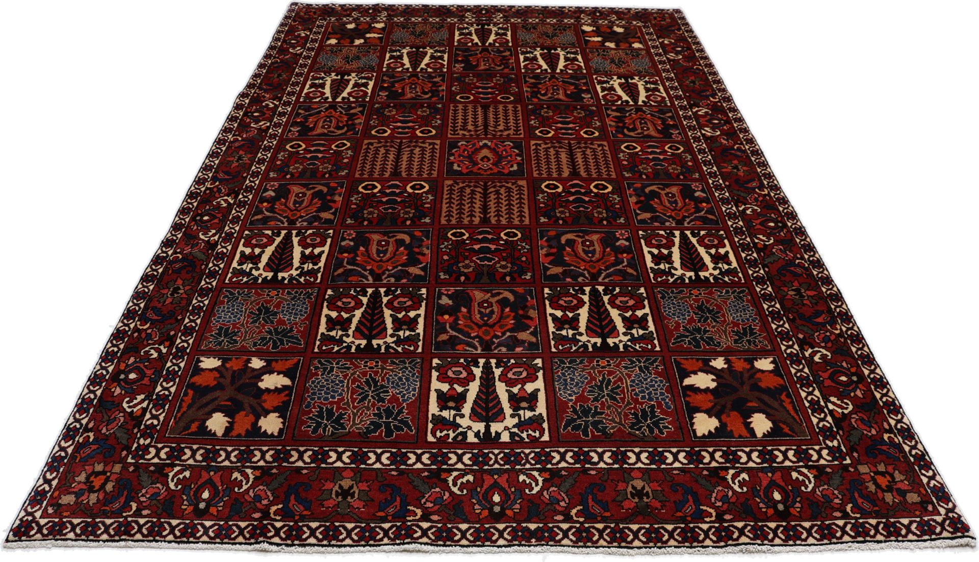 Handgeknüpfter Bakhtiari Perserteppich 197 × 315 cm