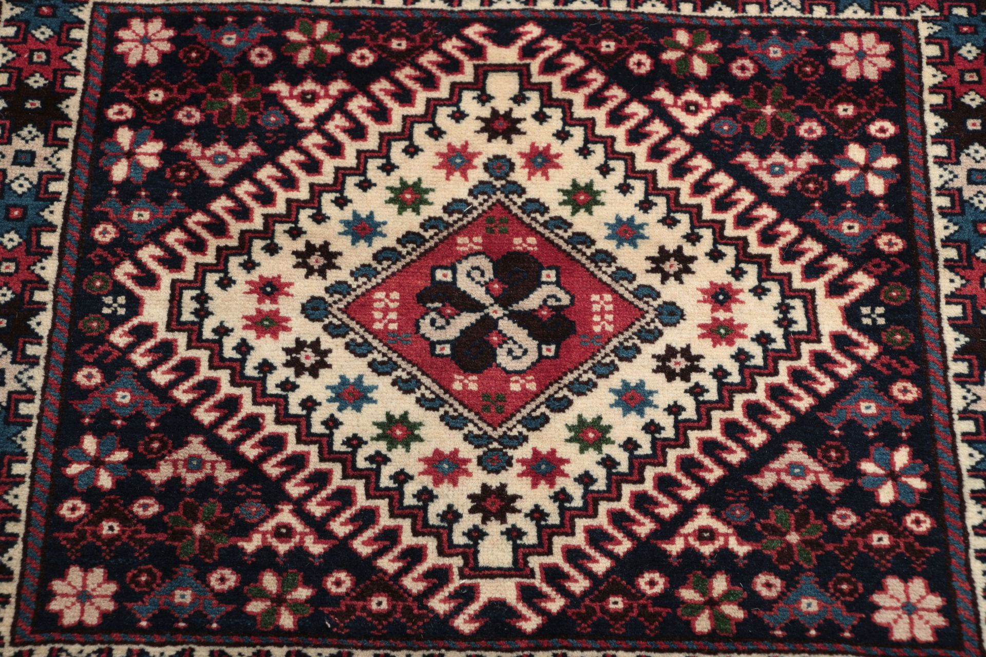 Perserteppich 203 × 300 cm aus Wolle, handgeknüpft