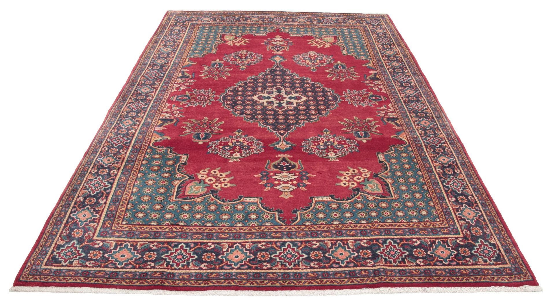 Handgeknüpfter Perserteppich 208 × 307 cm
