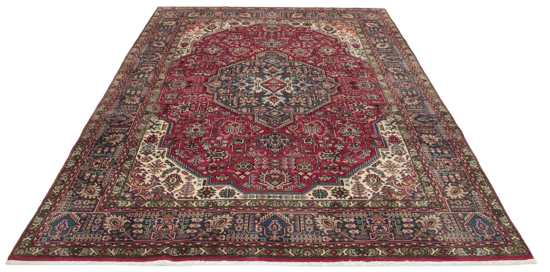 Handgeknüpfter Täbriz Perserteppich, 200 × 290 cm