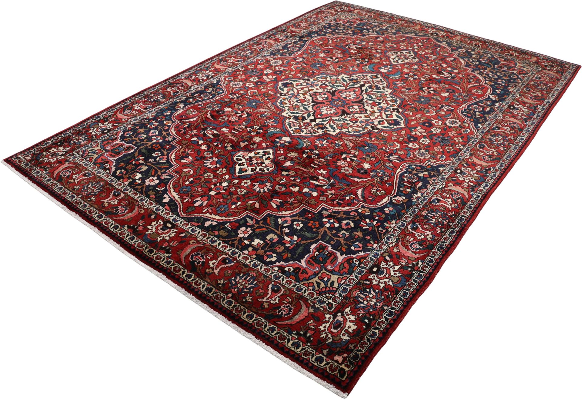 Handgeknüpfter Bakhtiari Perserteppich 210 × 315 cm