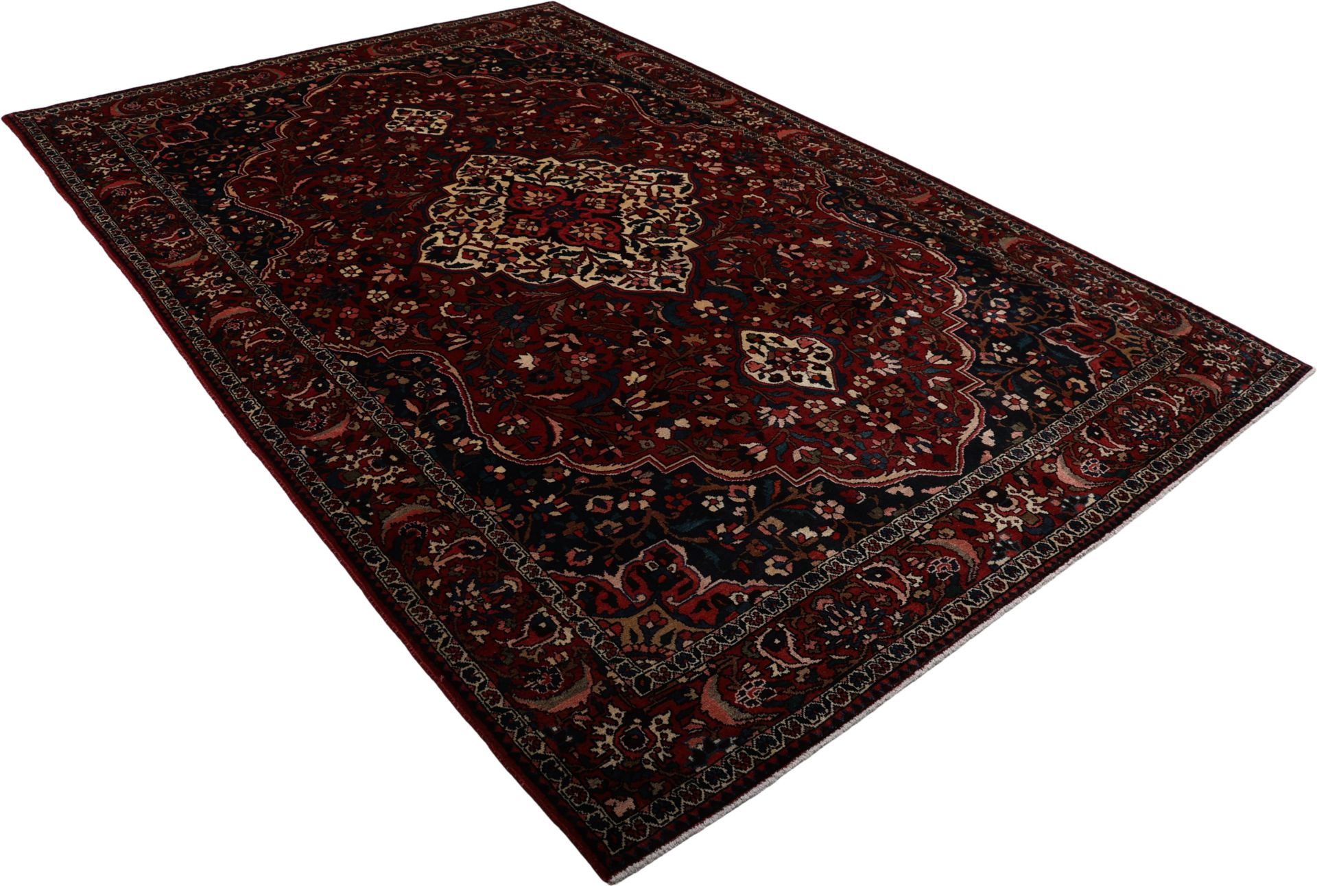 Handgeknüpfter Bakhtiari Perserteppich 210 × 315 cm