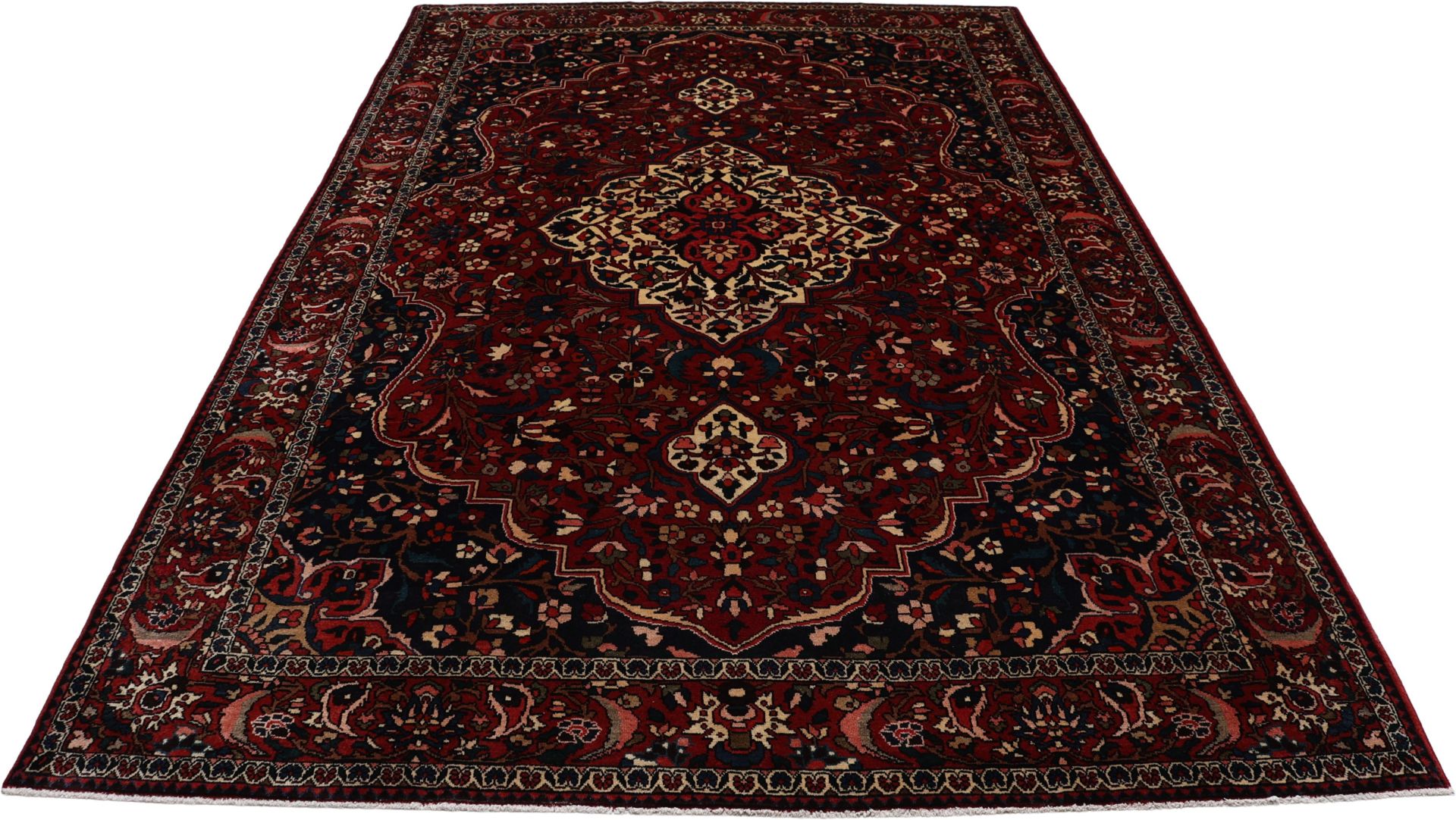 Handgeknüpfter Bakhtiari Perserteppich 210 × 315 cm