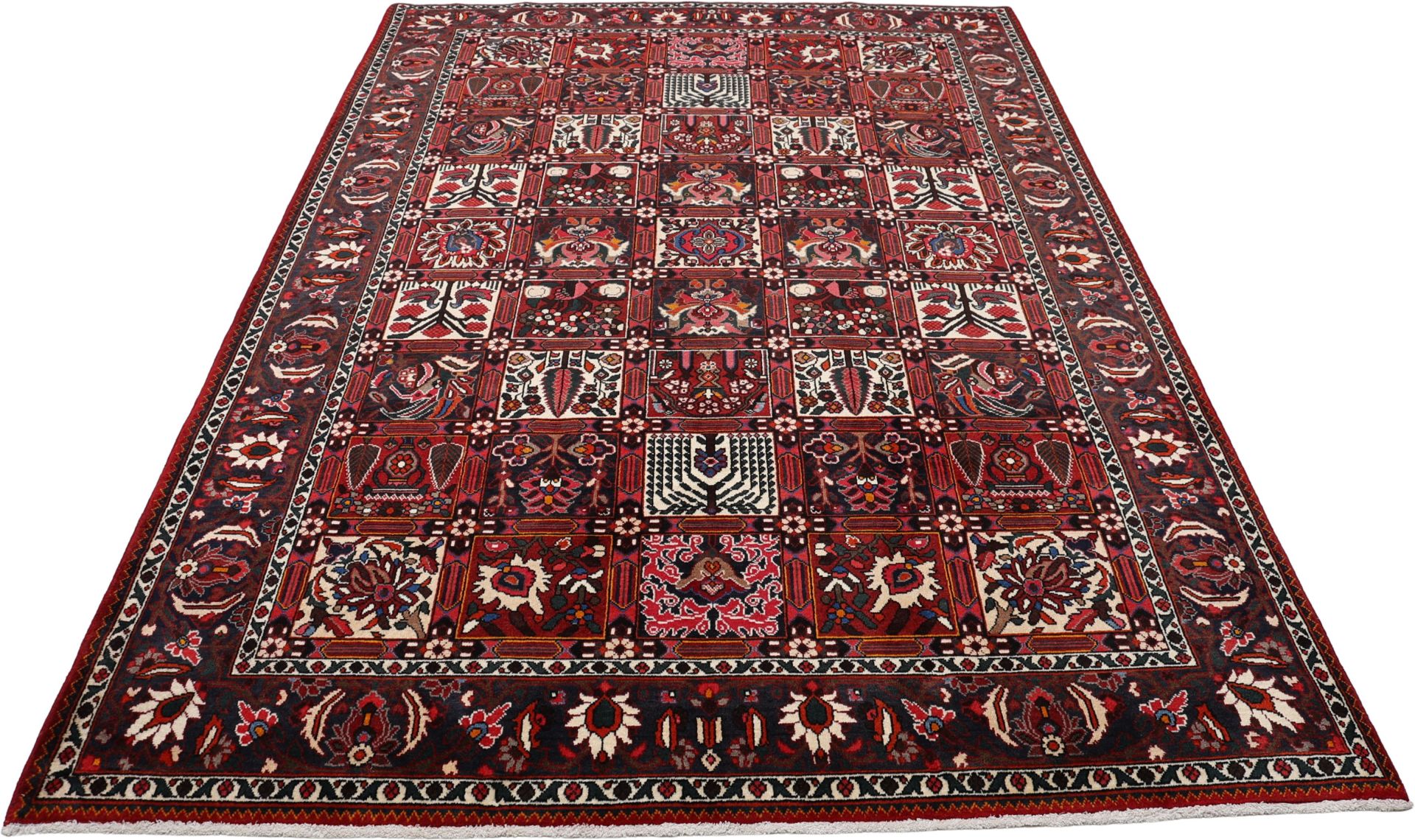 Bakhtiari Perserteppich aus Iran, 205 × 300 cm