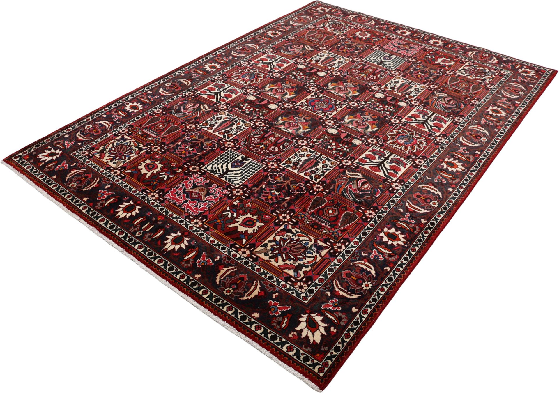 Bakhtiari Perserteppich aus Iran, 205 × 300 cm
