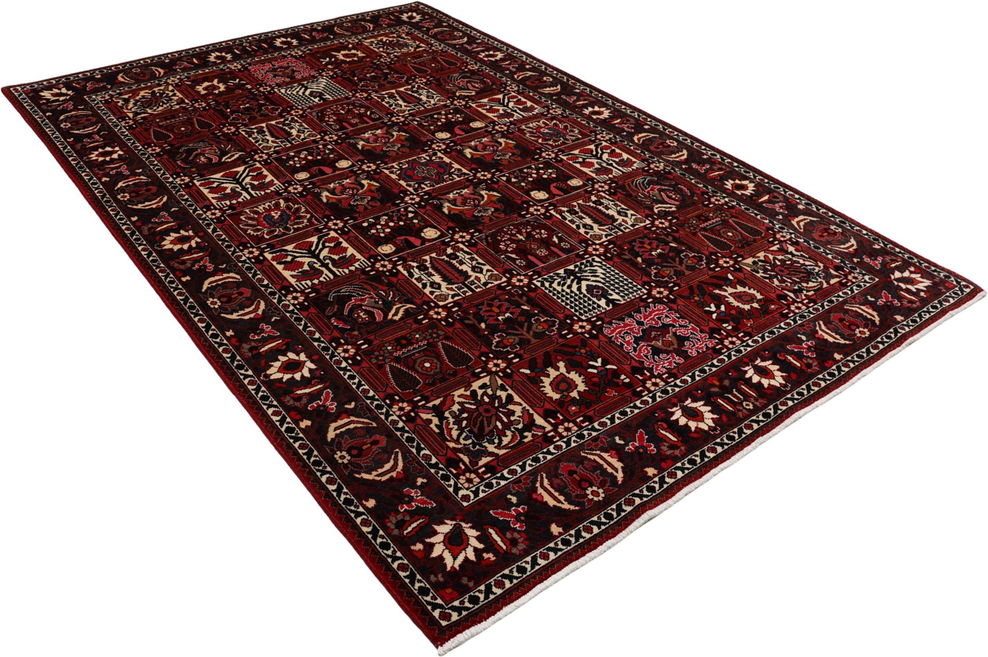 Bakhtiari Perserteppich aus Iran, 205 × 300 cm