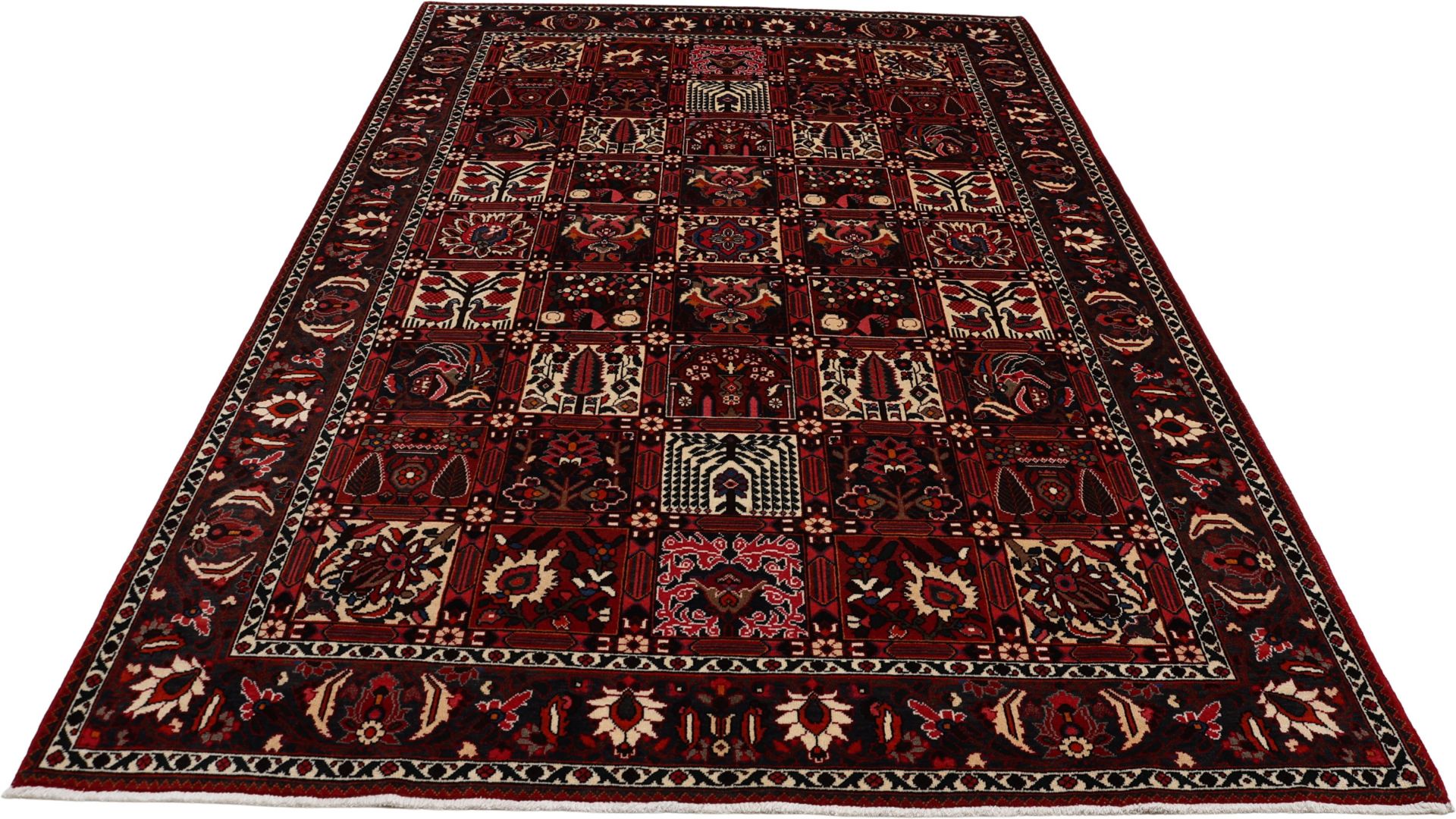 Bakhtiari Perserteppich aus Iran, 205 × 300 cm