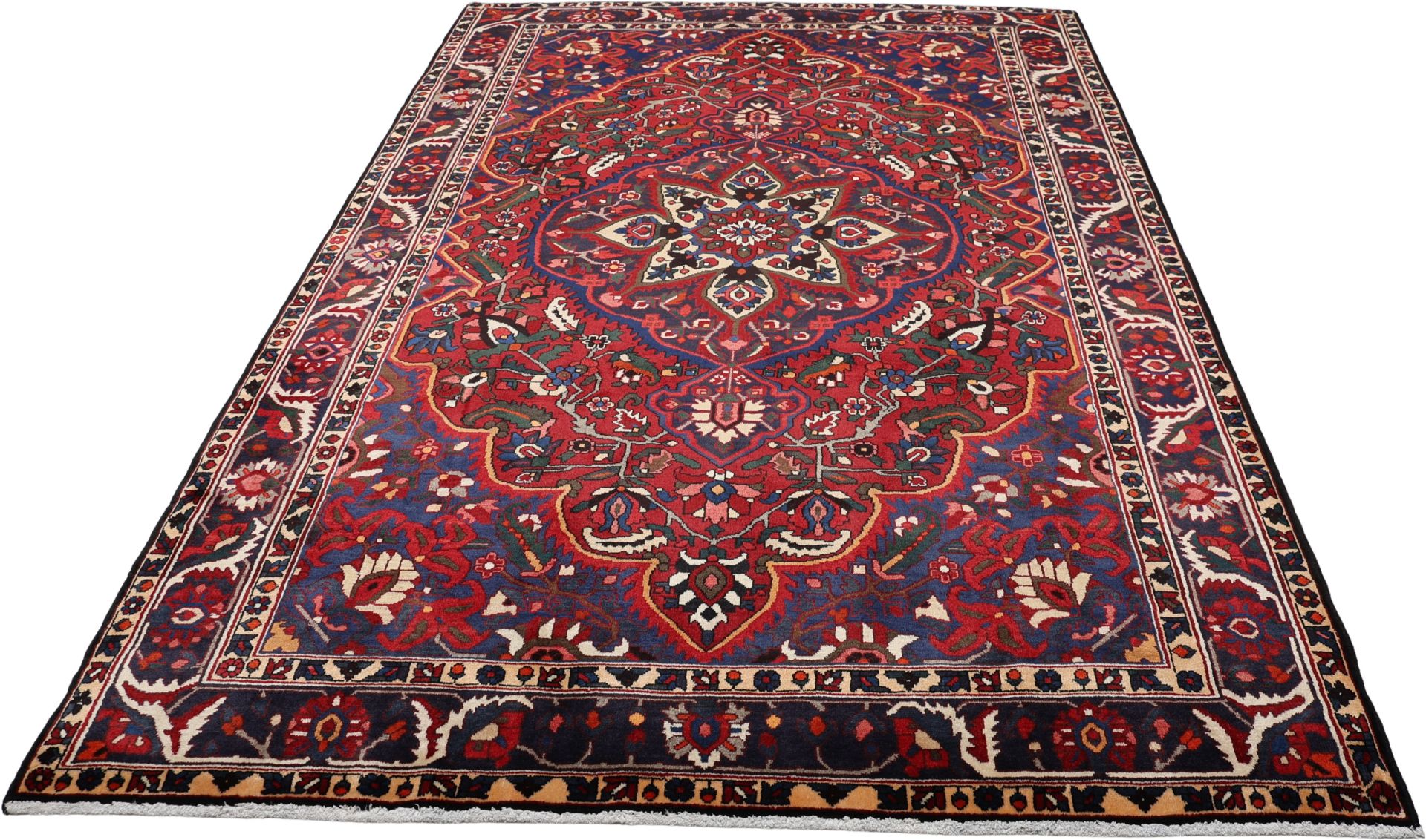Handgeknüpfter Bakhtiari Perserteppich 210 × 310 cm