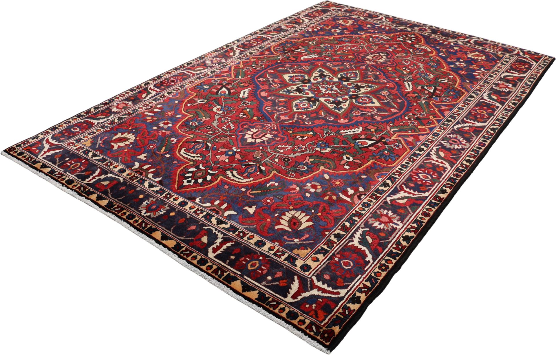 Handgeknüpfter Bakhtiari Perserteppich 210 × 310 cm