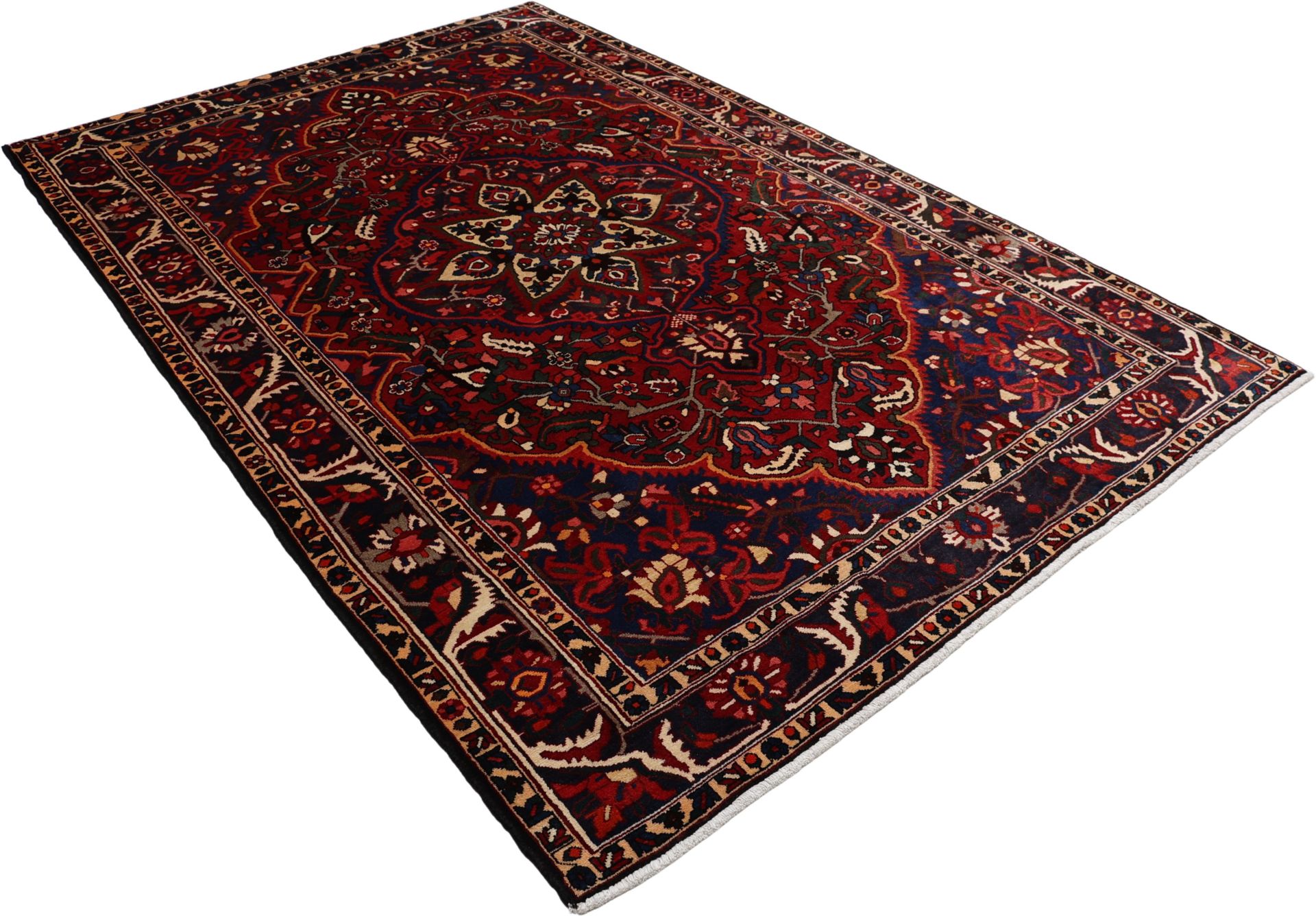 Handgeknüpfter Bakhtiari Perserteppich 210 × 310 cm